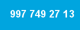 997 749 27 13